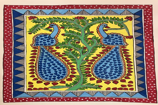 peacock art